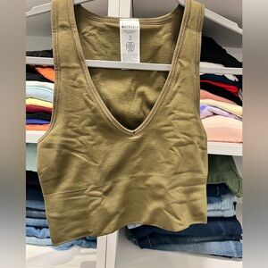 Athleta crop tank top size xs